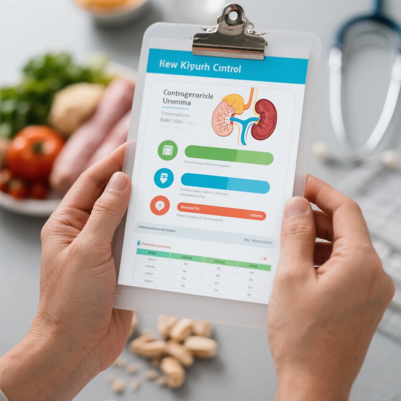 Control proteinuria levels by pathology type to prevent uremia. Key strategies for kidney disease management and dietary control.