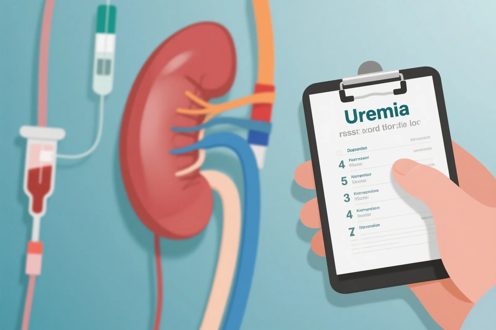 Pass these 4 kidney tests? Uremia risk is low. Key screenings for early detection and prevention of renal failure.
