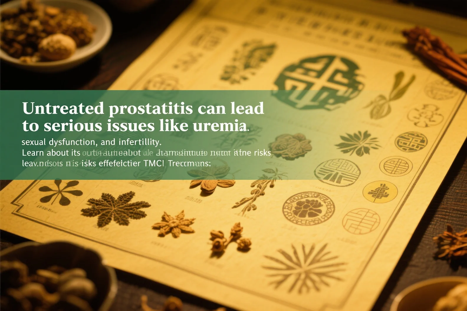 Untreated prostatitis can lead to serious issues like uremia, sexual dysfunction, and infertility. Learn about its risks and effective TCM treatments.